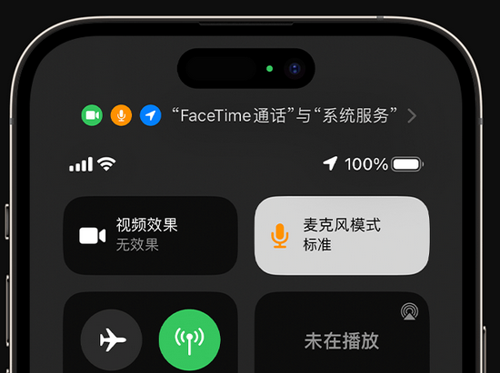 元氏苹果授权维修网点分享iPhone在通话时让你的声音更清晰 